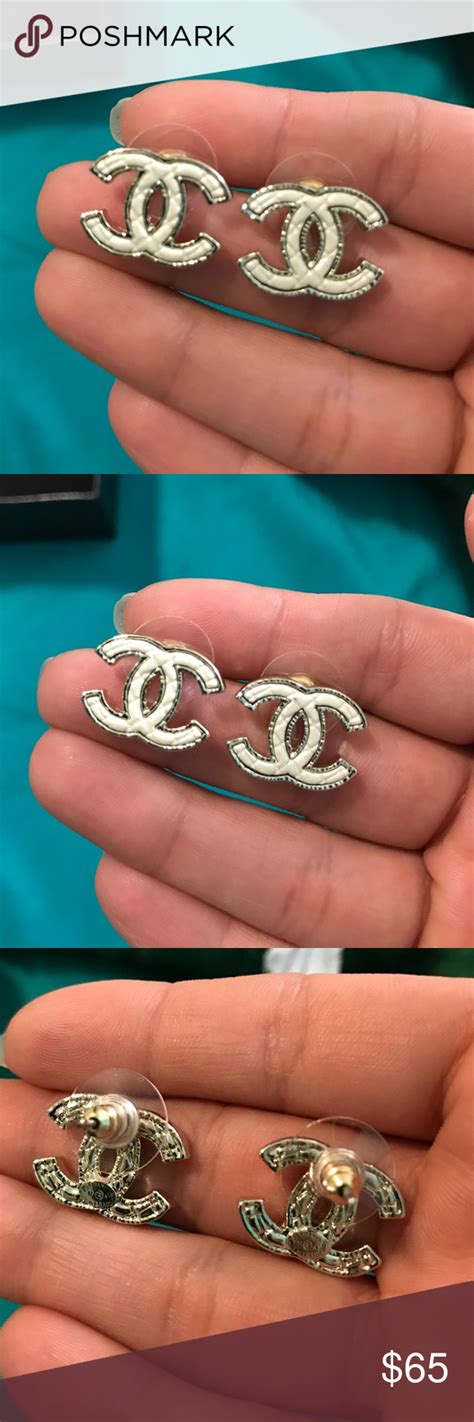 chanel earrings look alike|chanel inspired earrings aliexpress.